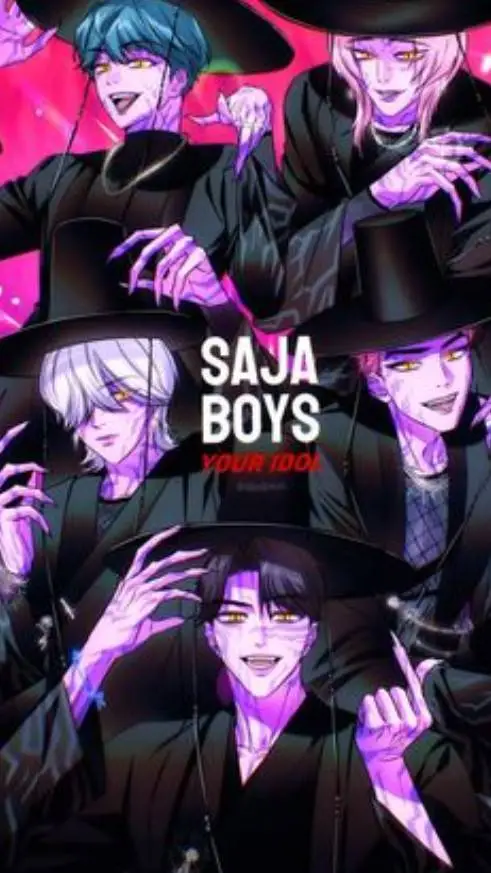 ai character: Saja Boys & demons background