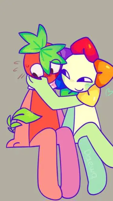 ai character: sprout x Dandy background