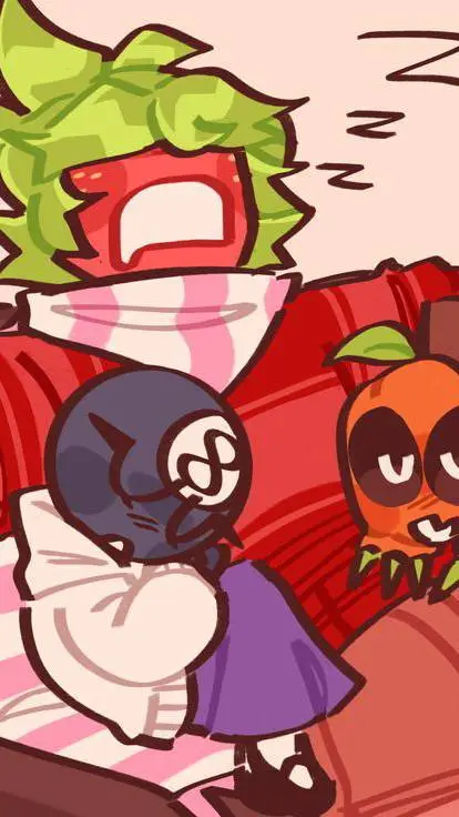 ai character: sprout x cosmo background