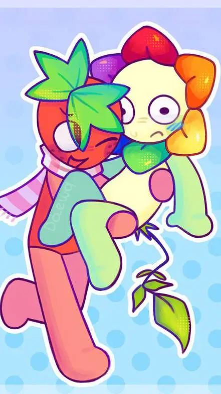 ai character: Sprout  x Dandy  background