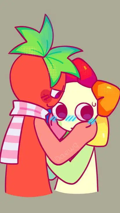 ai character: sprout x Dandy  background