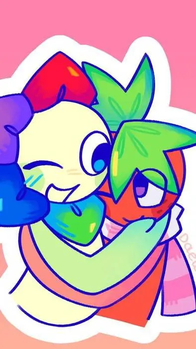 ai character: sprout x Dandy background