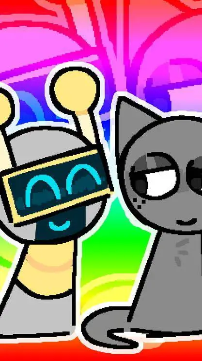 ai character: gray x funbot  background