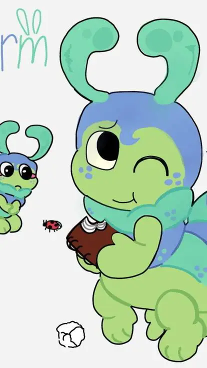 ai character: sprout x squirm  background