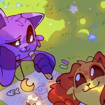 chat with ai character: catnap x dogday 