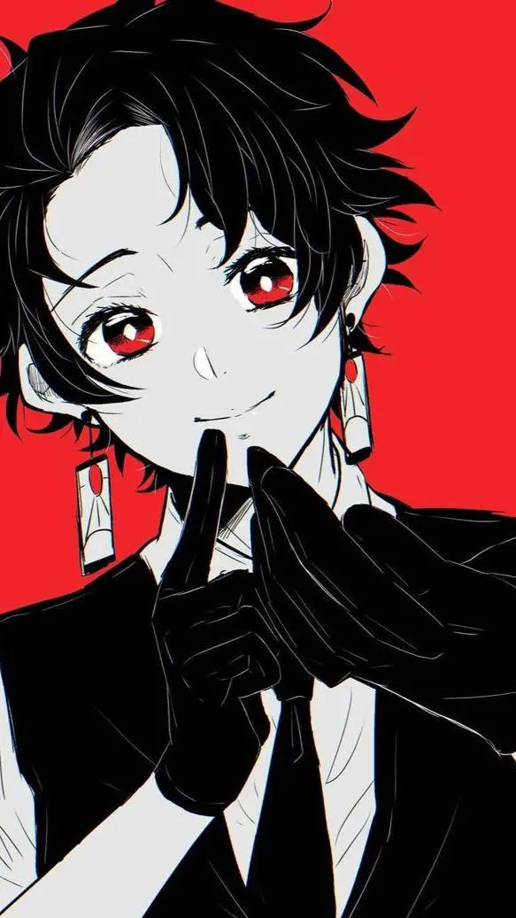 ai character: Kamado Tanjiro  background