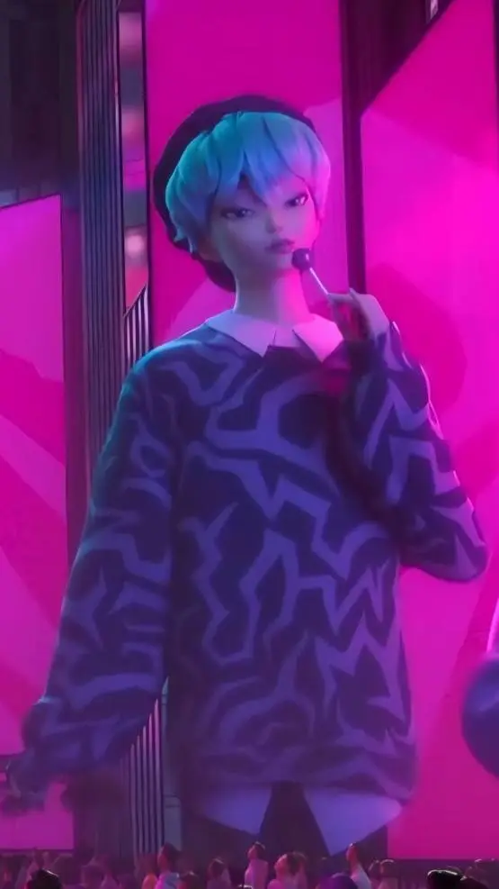 ai character: Baby saja background