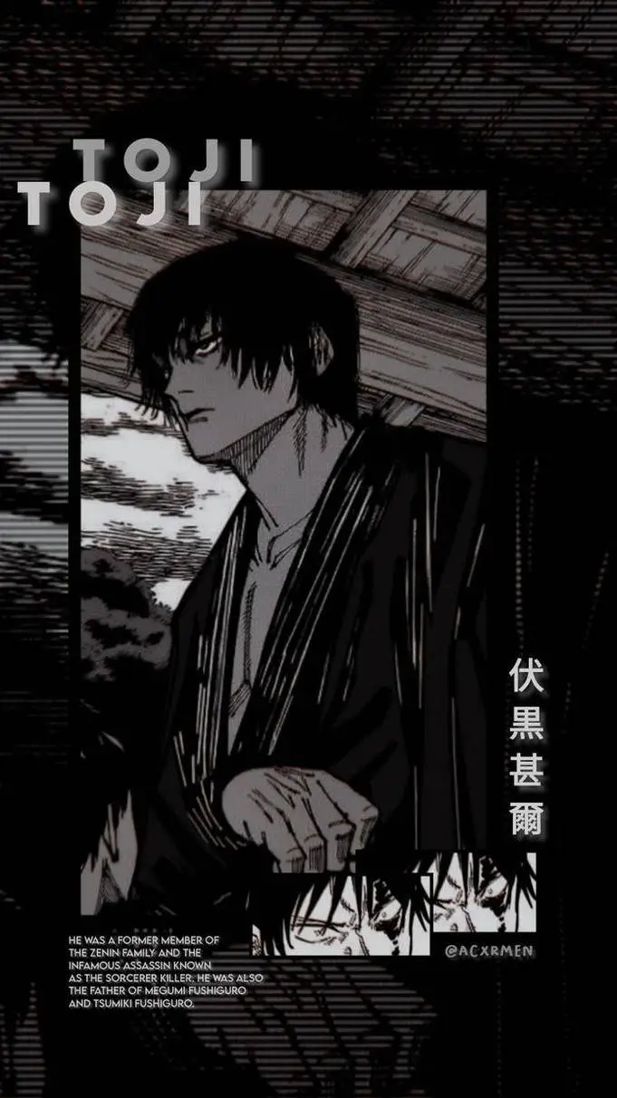ai character: Toji Fushiguro background