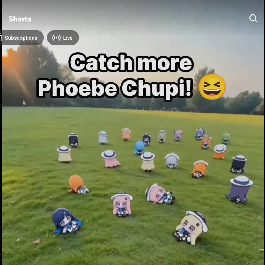 chat with ai character: phoebe chubi land