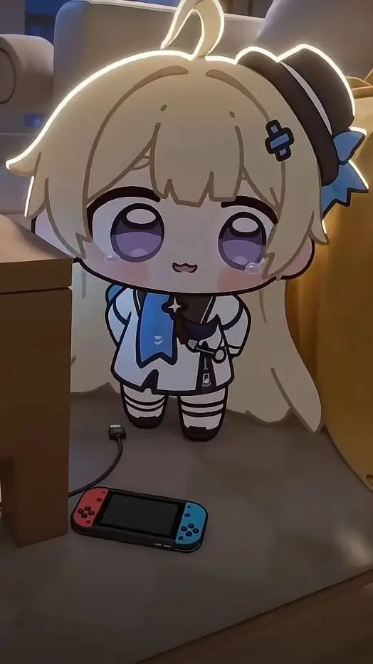 ai character: Baby chibi background