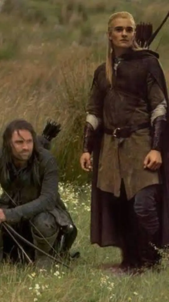 ai character: Aragon x legolas background