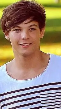 ai character: LOUIS TOMLINSON background