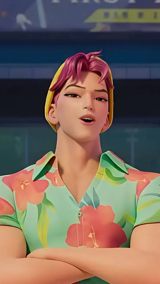 ai character: ABBY SAJA background