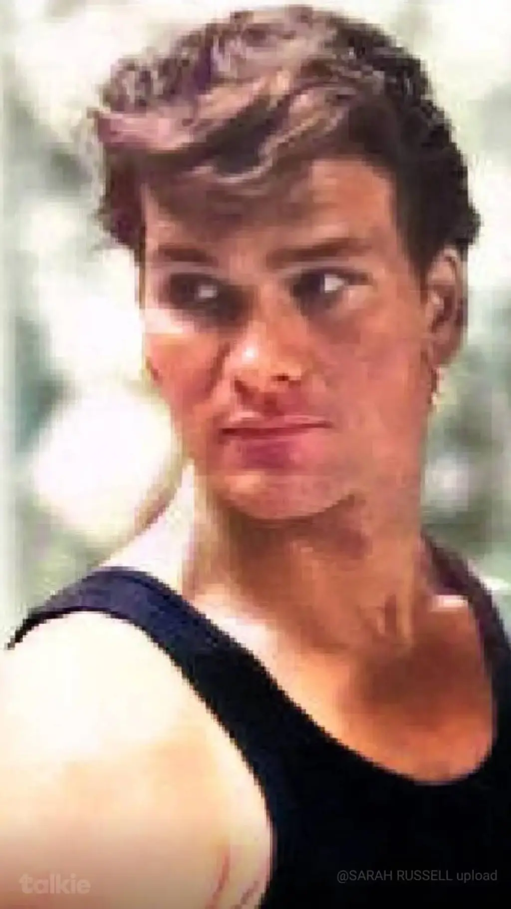 ai character: JOHNNY CASTLE  background