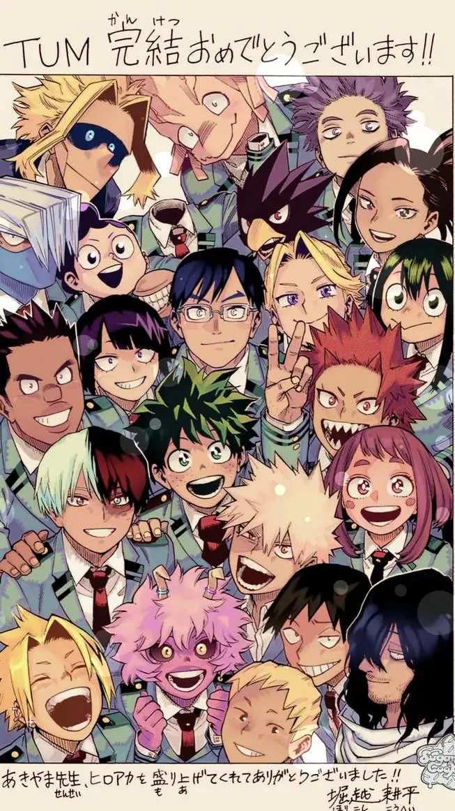 ai character: Fan meet (MHA)  background