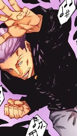 ai character: hakari jjk background