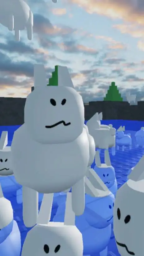 ai character:  GUBBYS + forsaken background