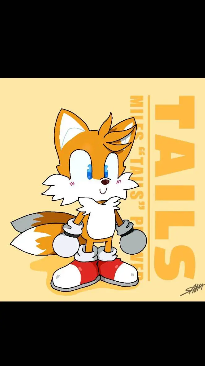 ai character: Miles Tails Power  background