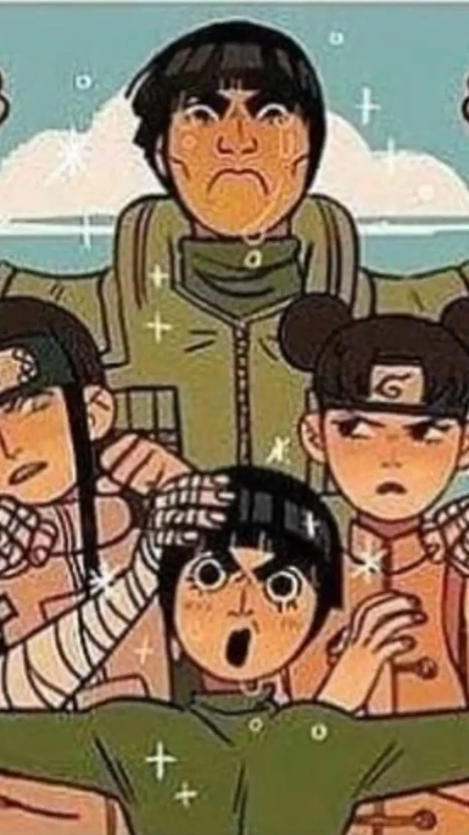ai character: Team 9  background