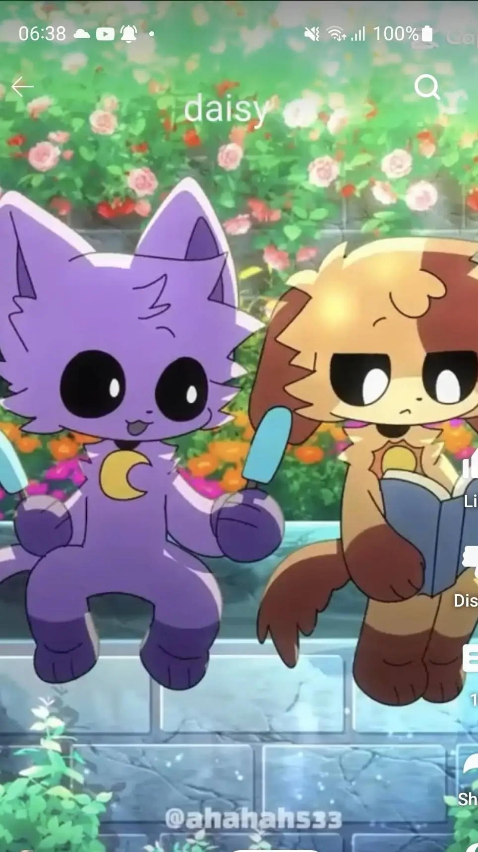 ai character: catnap x dogday background