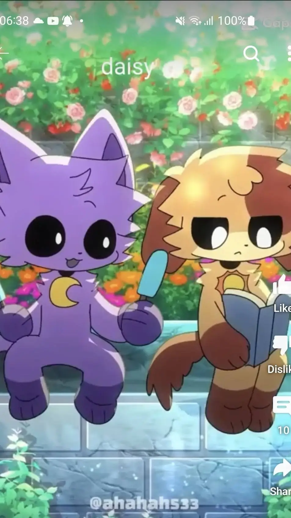 ai character: catnap x dogday background
