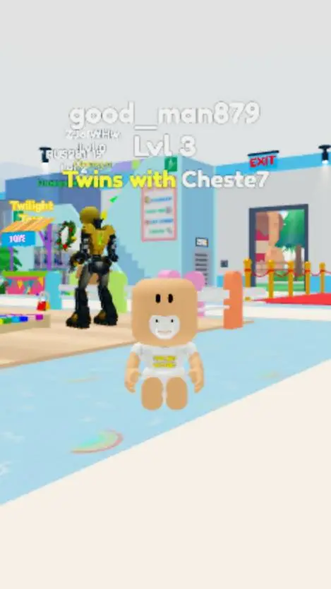 ai character: babby background