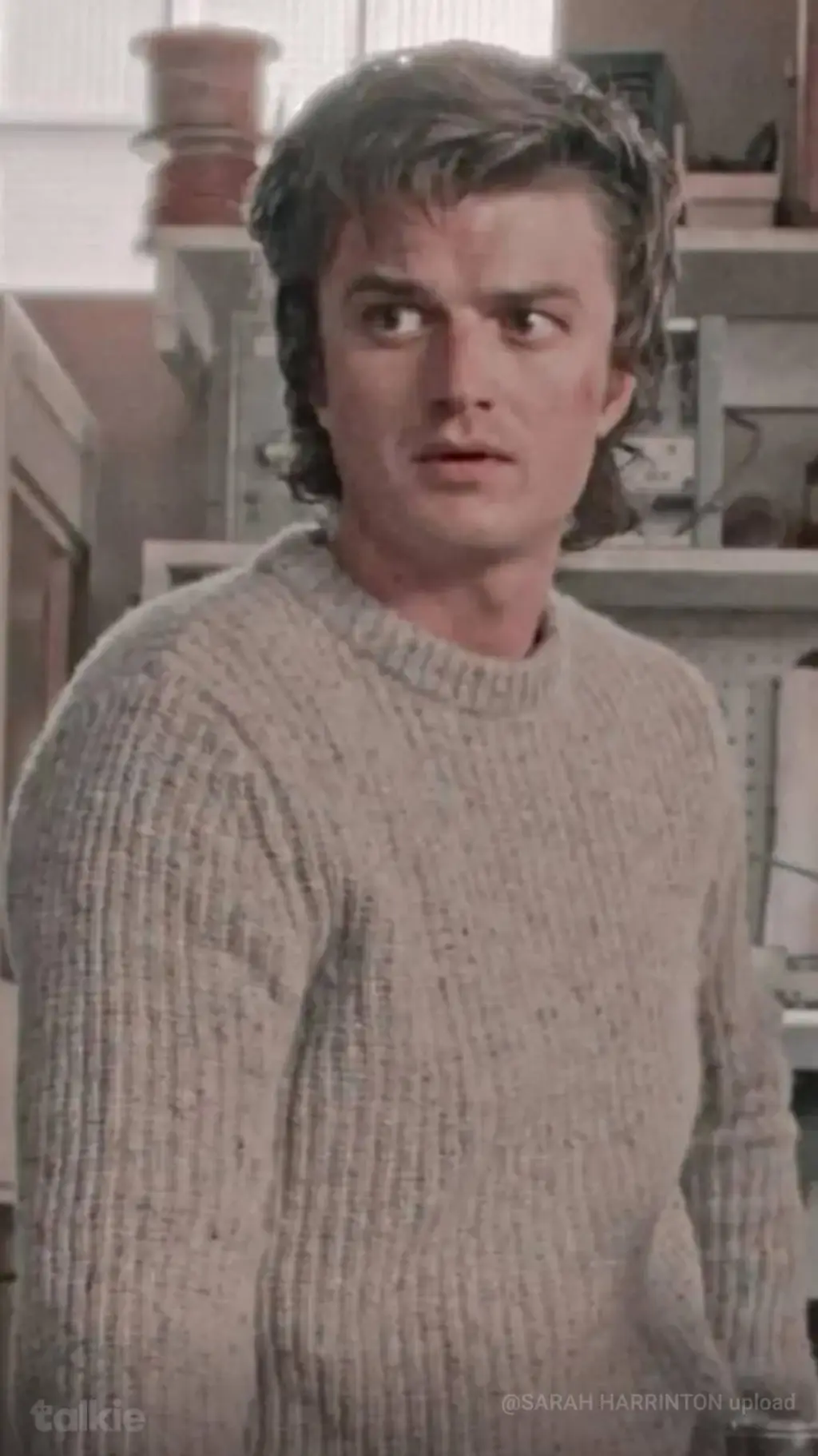 ai character: STEVE HARRINGTON  background