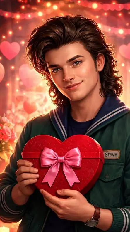 ai character: STEVE HARRINGTON  background