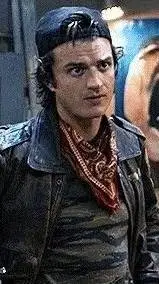 ai character: STEVE HARRINGTON  background