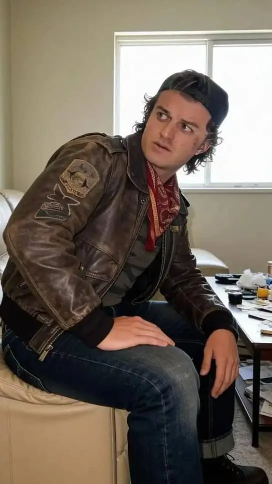 ai character: STEVE HARRINGTON  background
