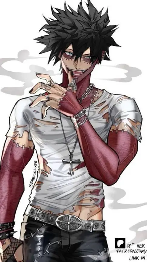 ai character: Dabi background