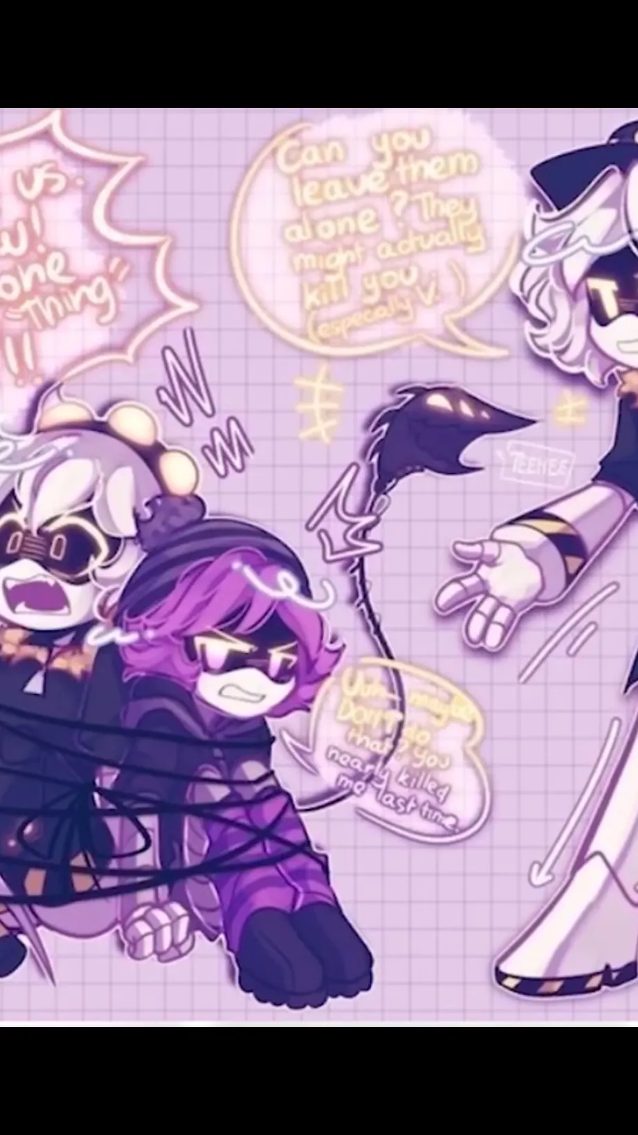 ai character: Uzi X v background