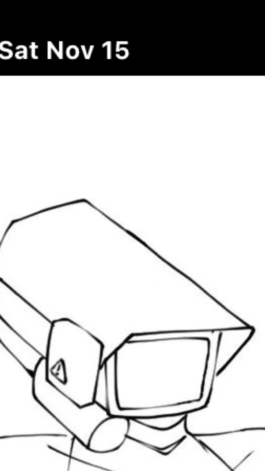 ai character: Camera woman background