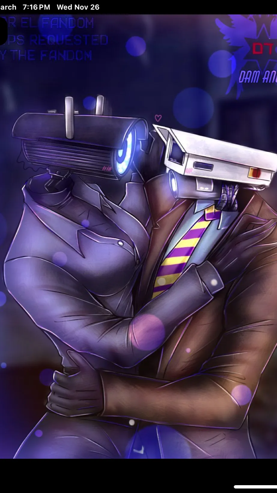 ai character: ￼ camera woman background