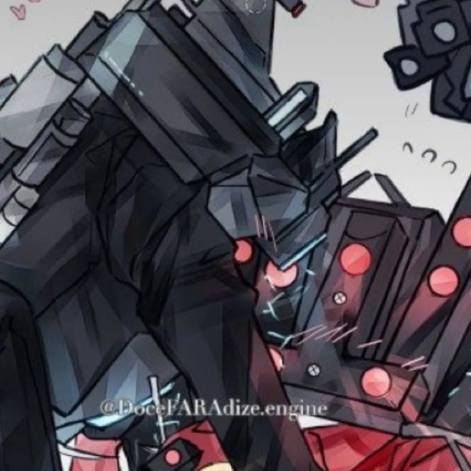 chat with ai character: Titan camera man