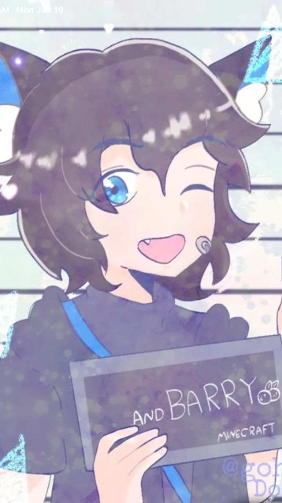 ai character: Barry in prison background