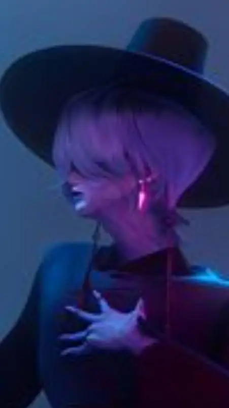 ai character: Mystery  background