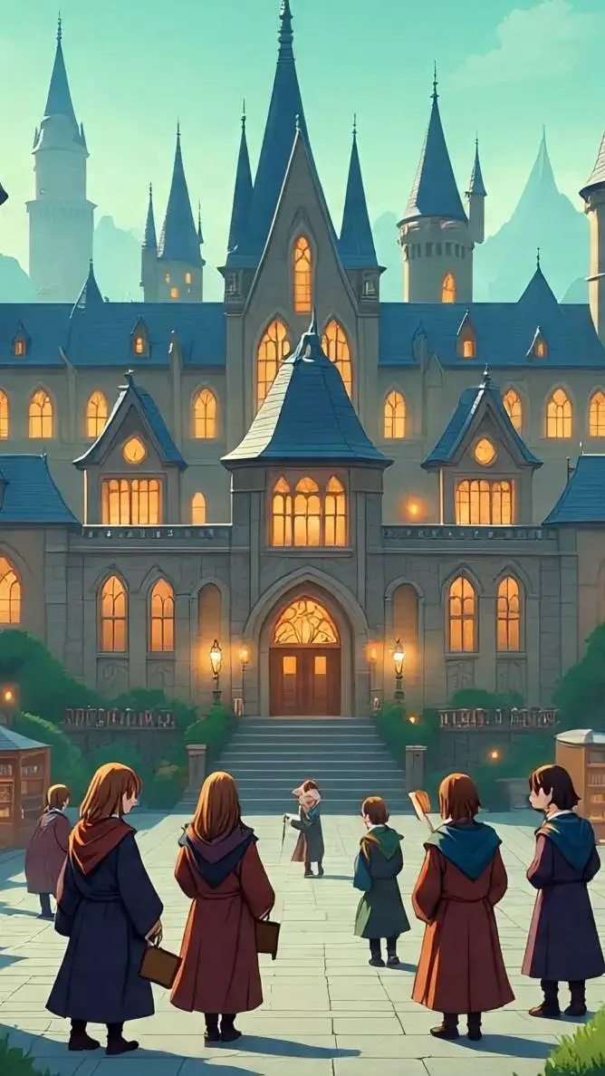 ai character: Escuela magerg background