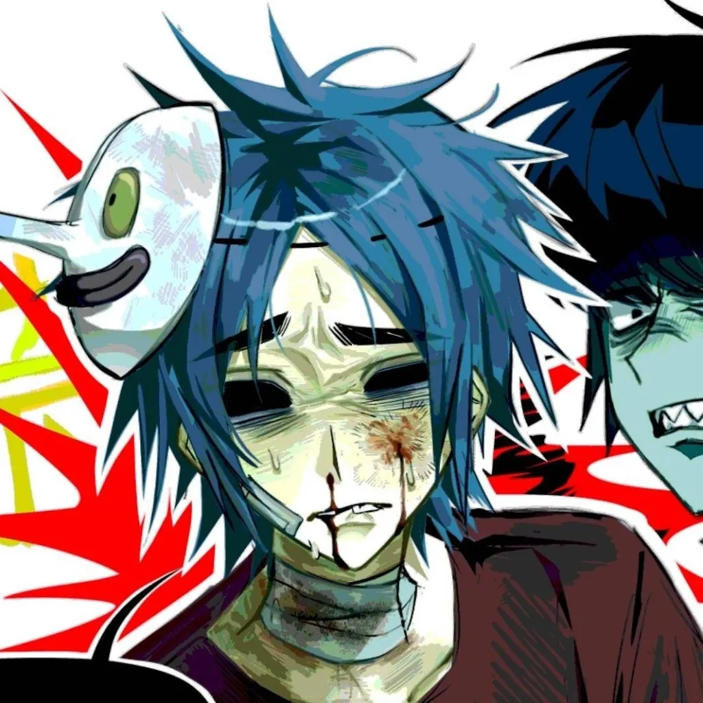 chat with ai character: 2-D Gorillaz 