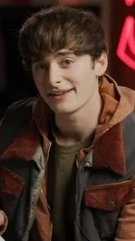 ai character: Noah Schnapp  background