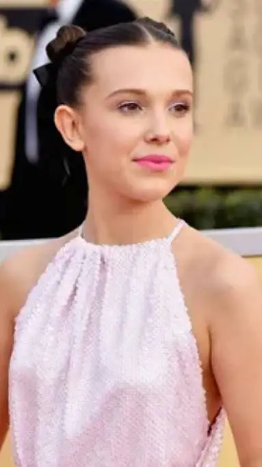 ai character: Millie Bobby Brown background