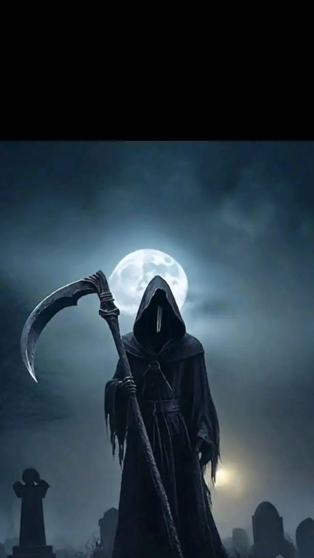 ai character: the grim reaper background