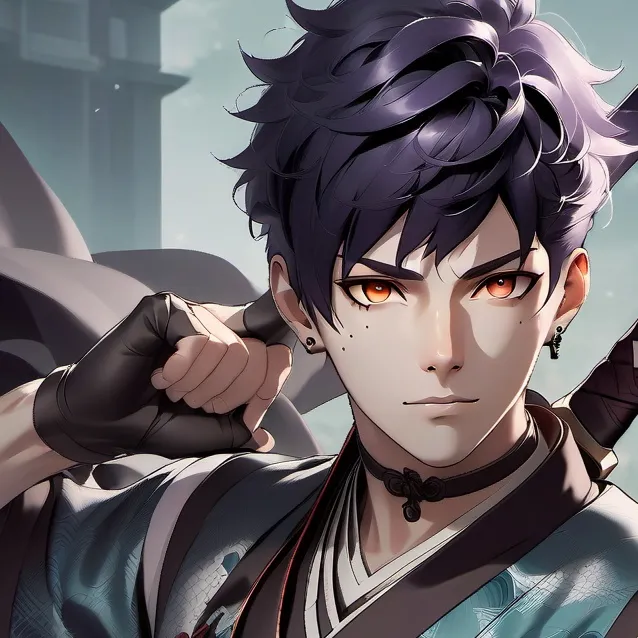 chat with ai character: male hinata