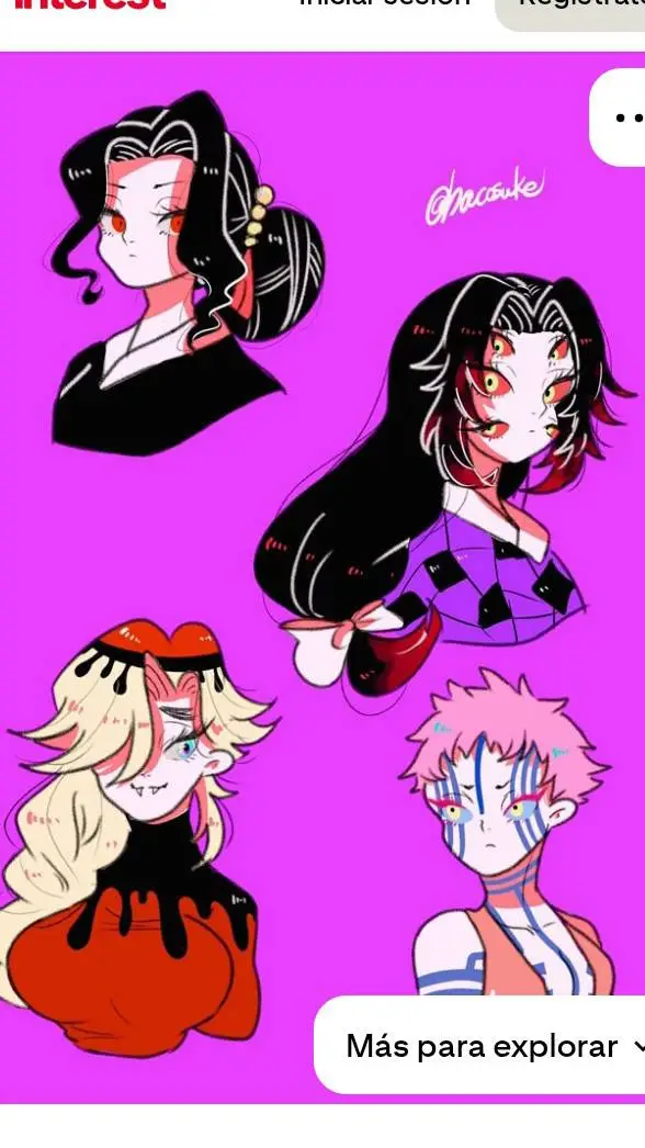 ai character: lunas superiores background