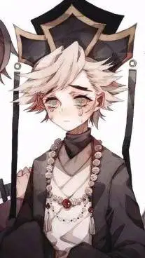 ai character: douma chibi background