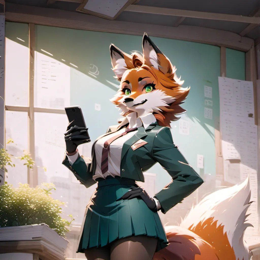 chat with ai character: Katie the Fox
