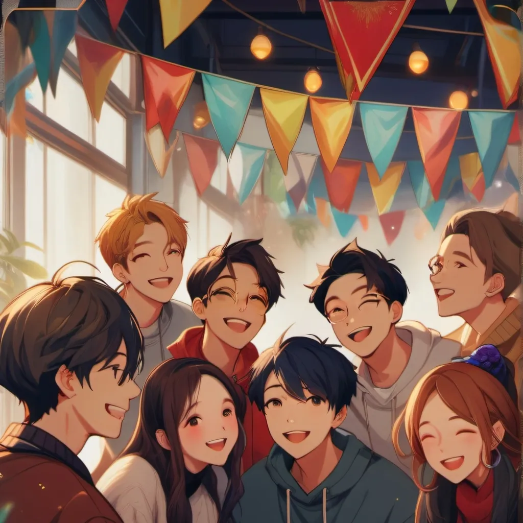 chat with ai character: Youtuber party 
