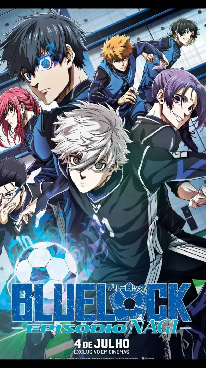 ai character: BLUE LOCK  background