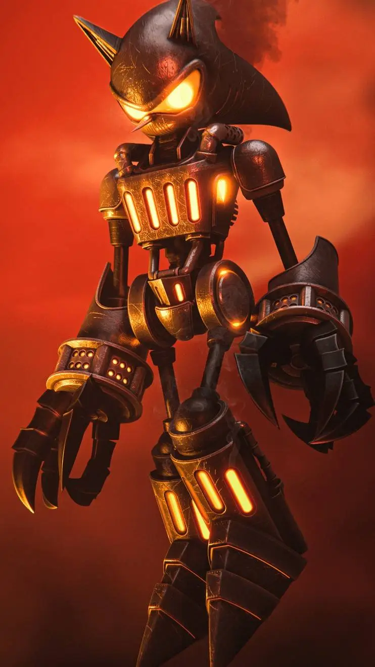 ai character: furnace background