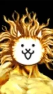 ai character: catgod the golden background